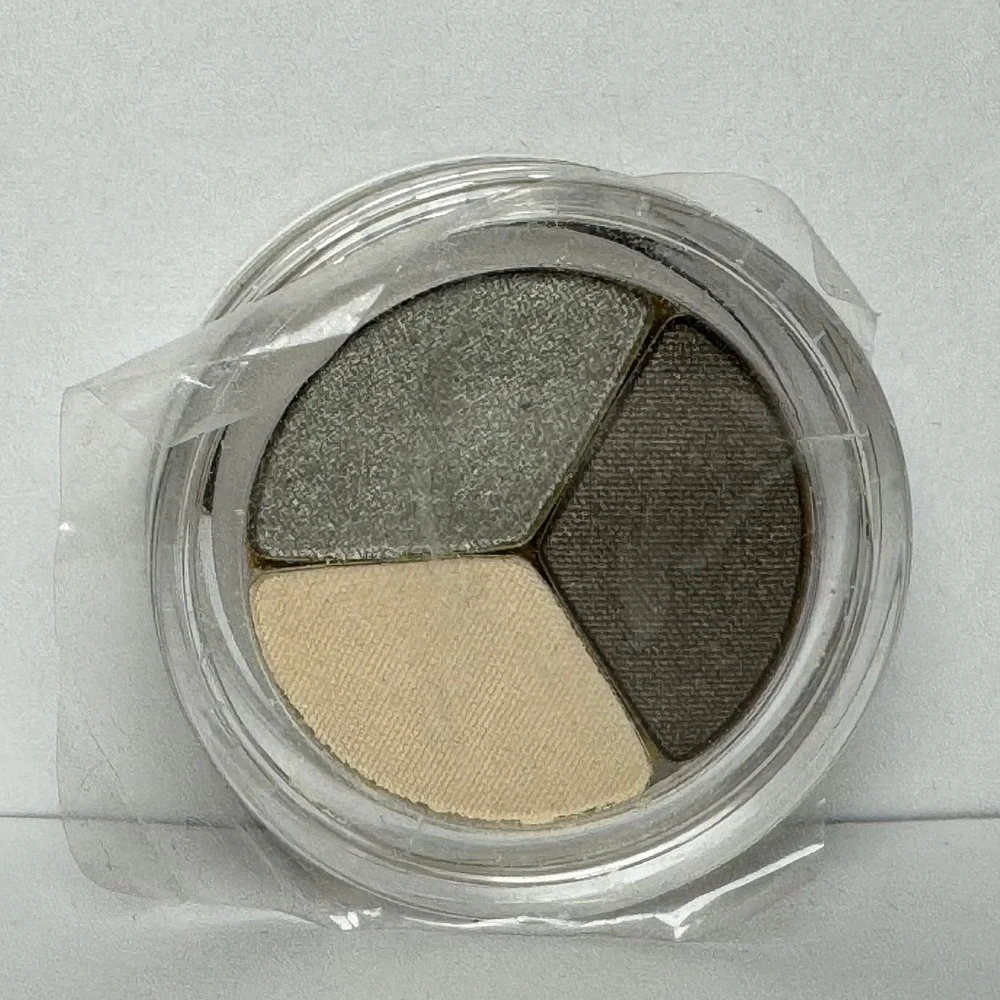 Jane Iredale PurePressed Eye Shadow Trio Harmony Soft Pearl Shimmery Green Khaki